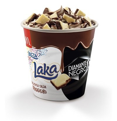 McDonald’s relança McFlurry Laka Diamante Negro, agora com a inédita calda de Brigadeiro!