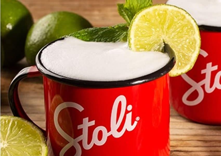 Ações com Stoli Moscow Mule