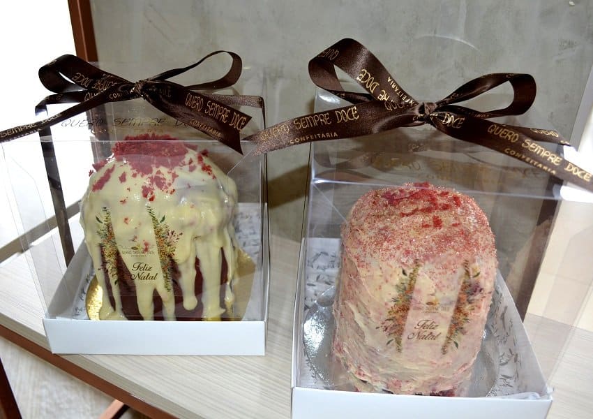 Confeitaria em Águas Claras lança panetone de red velvet