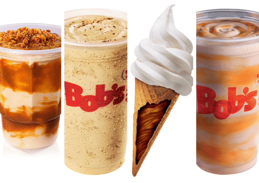 Novos milk shakes Caramelo Crocante e Doce de Leite chegam ao Bob’s