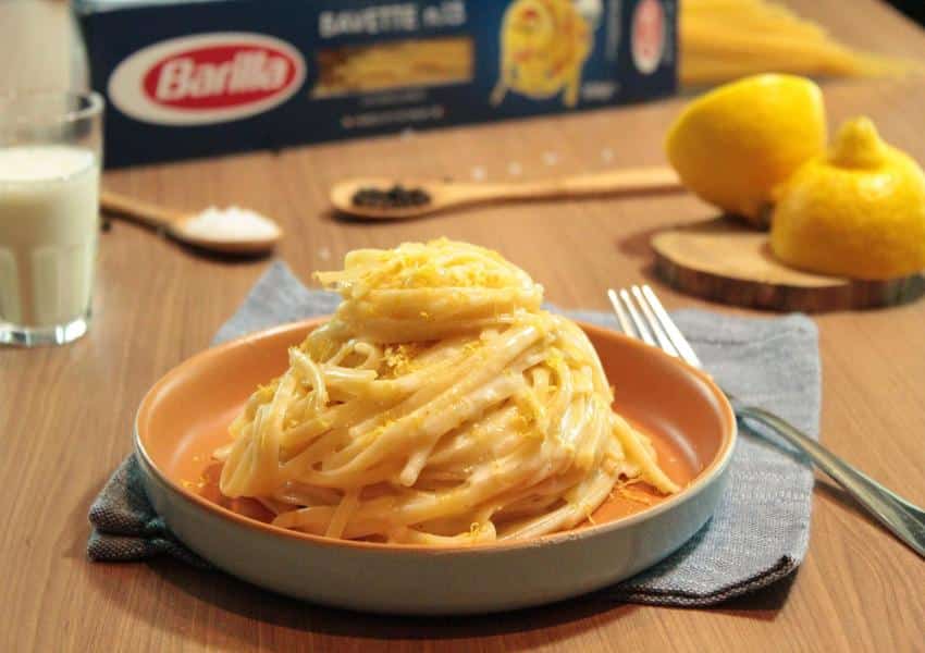 Aprenda a fazer a pasta Bavette al Limone