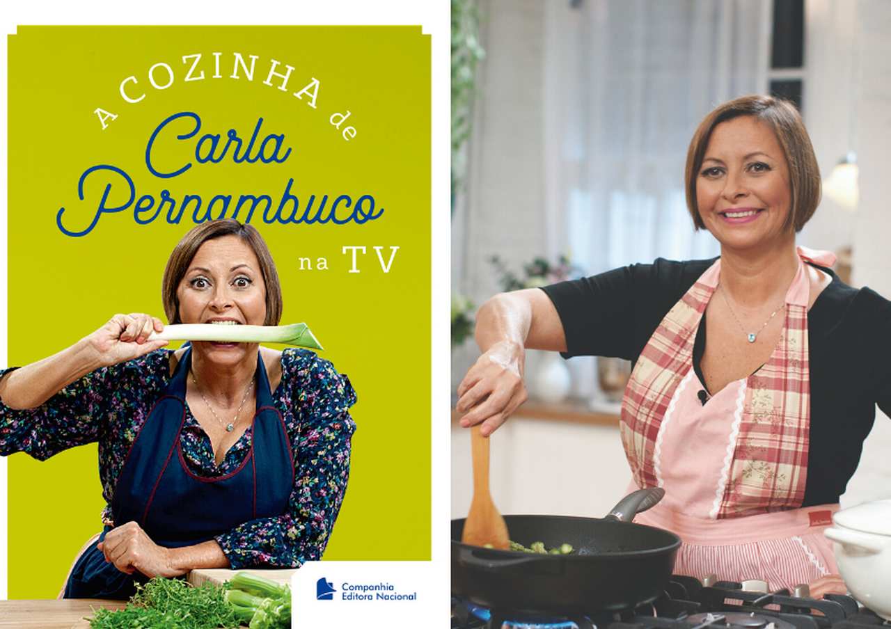 Carla Pernambuco lança novo livro de receitas