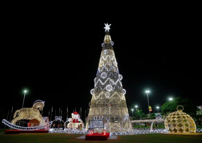 Promoções e sorteios no Natal ParkShopping 2019