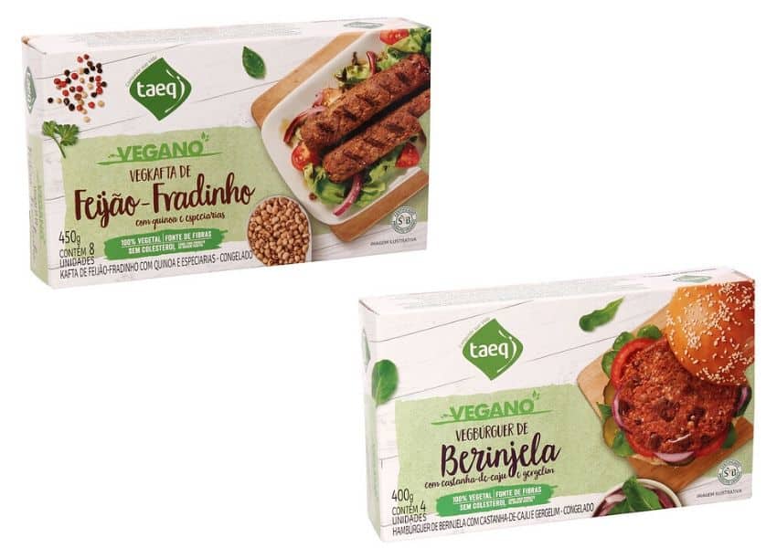 Taeq lança linha com 5 opções vegana de produtos congelados