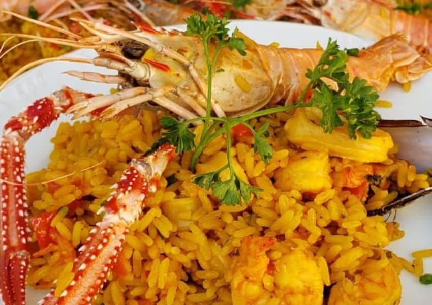 Paella Marinera para almoço de Páscoa