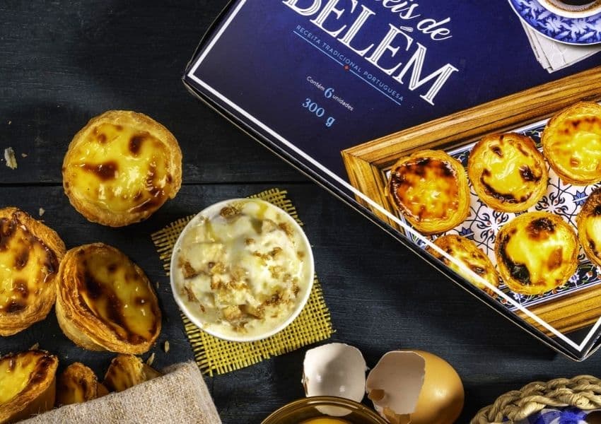 PASTEL DE BELÉM EM VERSÃO SORVETE