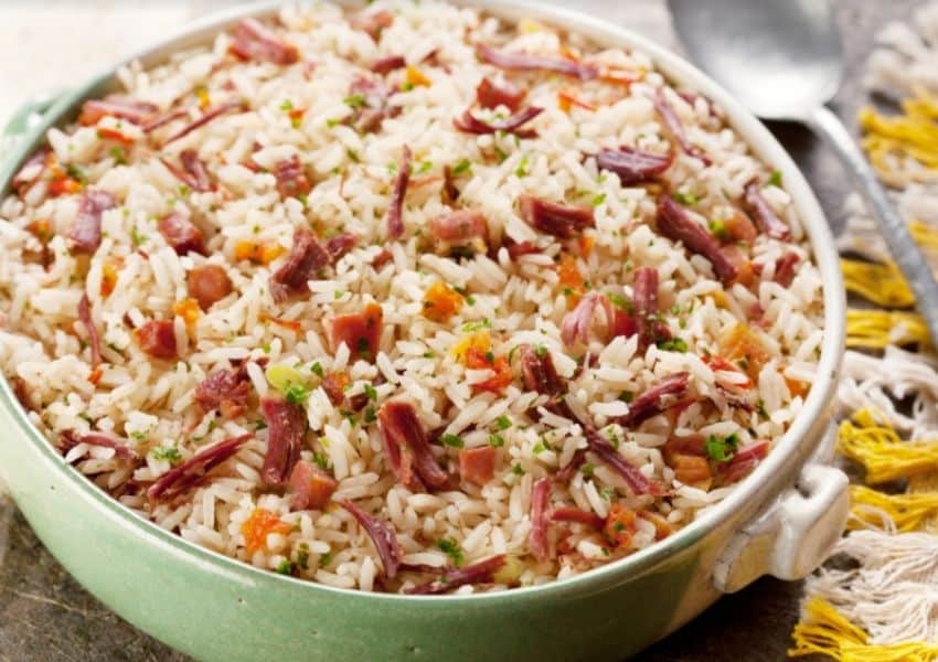 receita de arroz