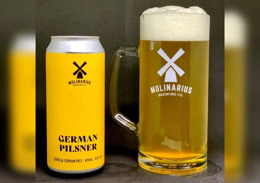 Molinarius Brewing lança cerveja artesanal Molinarius German Pilsner