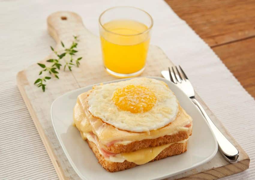 Receita de Croque madame