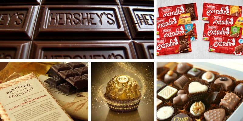 A Evolução das Marcas de Chocolate Mais Amadas do Mundo