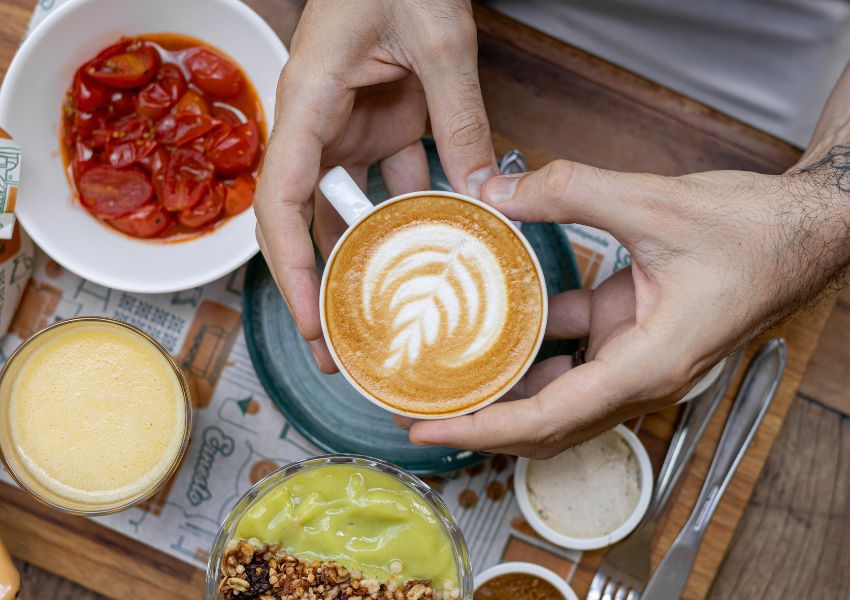 Ernesto no Campeonato Brasileiro de Latte Art