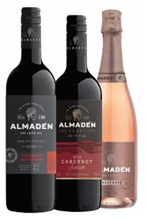 Vinhos Almadén ganham novos rótulos