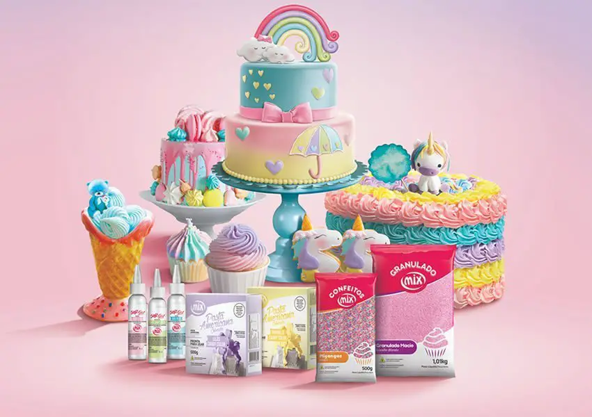 a Mix Indústria de Alimentos, marca do grupo Duas Rodas voltada ao mercado de confeitaria e panificação, apresenta a linha Candy Colors, inédita no Brasil