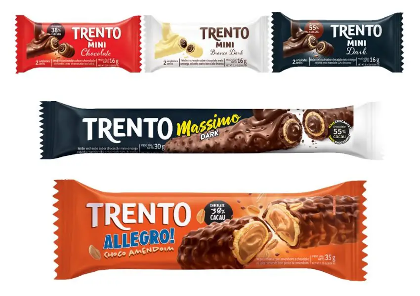 Trento reformula sua linha de chocolates