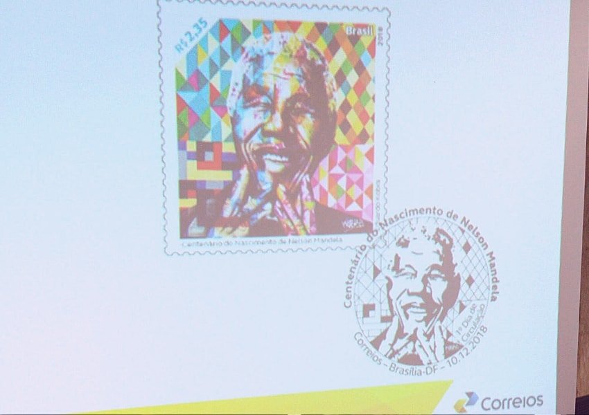 Centenário de Mandela recebe selo comemorativo