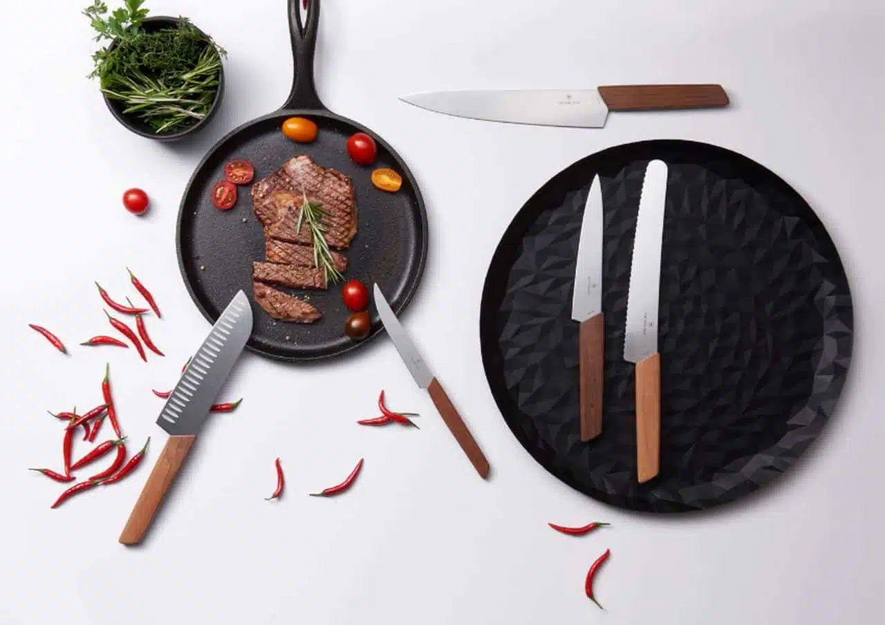 Novas facas Swiss Modern da Victorinox