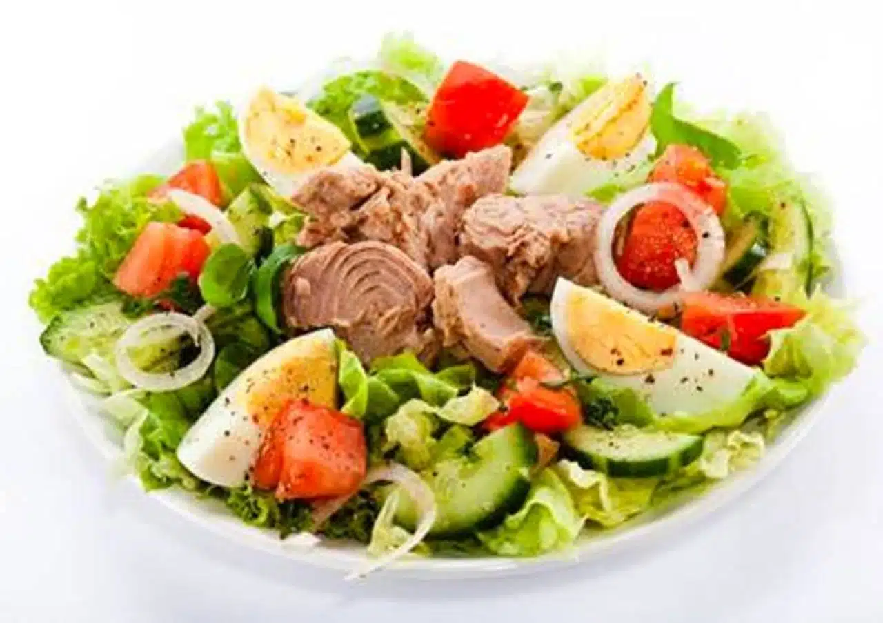 Receita de salada de atum