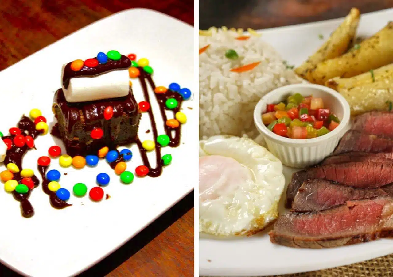 Mesa infantil decorada para o Dia das Crianças em Brasília nos restaurantes Sauz e Mandaka
