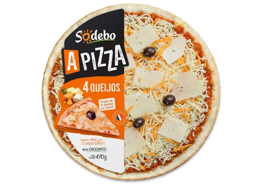 Sodebo apresenta A Pizza, feita para compartilhar Depois de apresentar a Pizza Oval para o público brasileiro, a Sodebo traz pizza de 470g