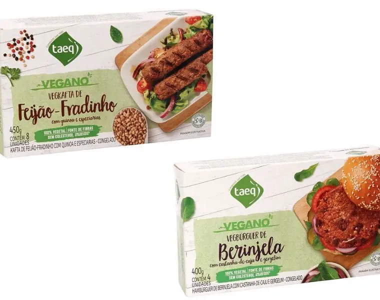 Taeq lança linha com 5 opções vegana de produtos congelados