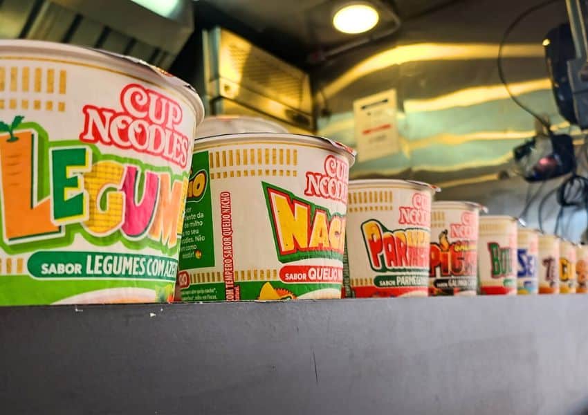Nissin aposta no yakissoba U.F.O. para conquistar público motociclista no Capital Moto Week