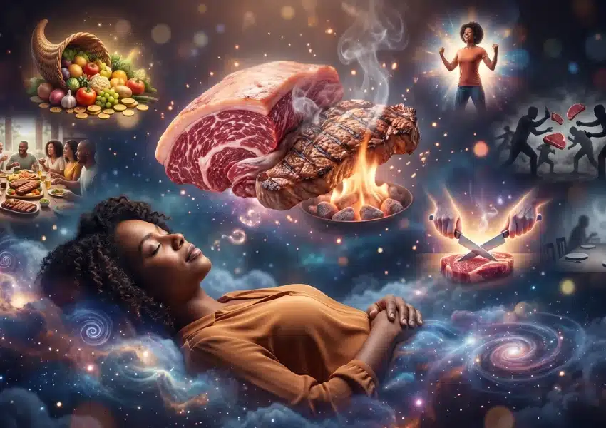 interpretacao dos sonhos e carne