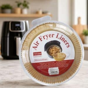 Forma de Papel Antiaderente Descartável para Air Fryer 20cm