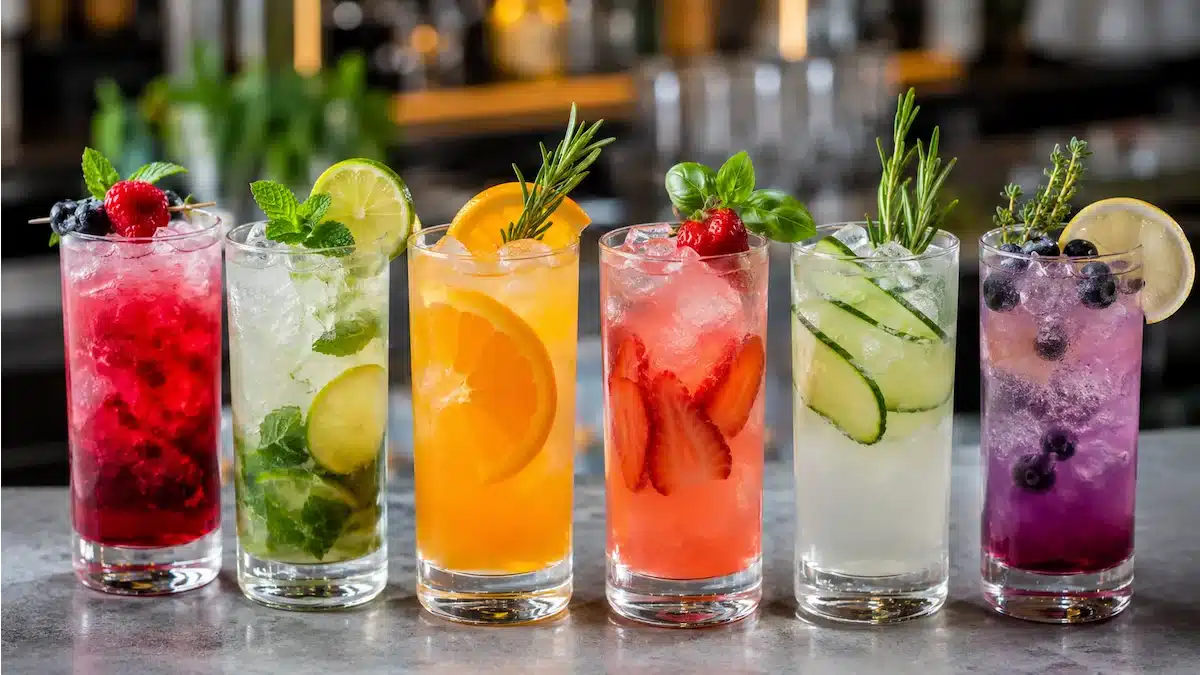 Drinks sem Álcool e Mocktails