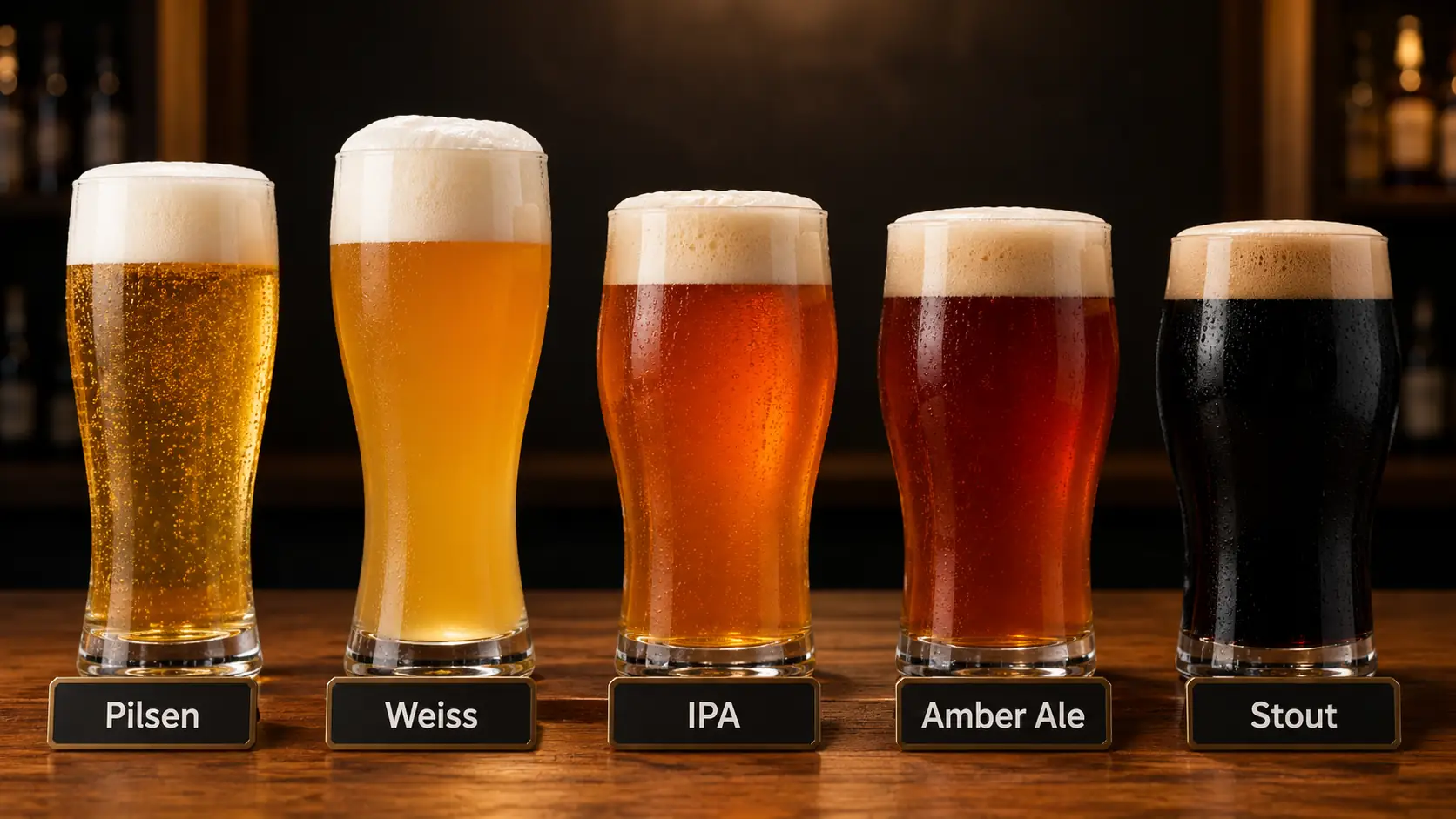 Estilos de Cerveja da Pilsen à IPA