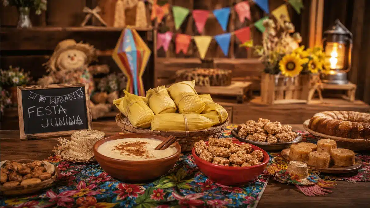 Festa Junina e Comidas Típicas