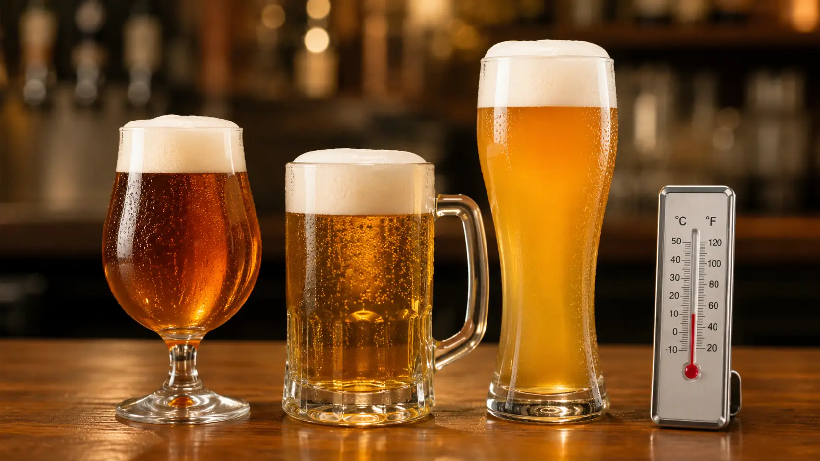 Temperatura e Copo Certo para Cada Cerveja
