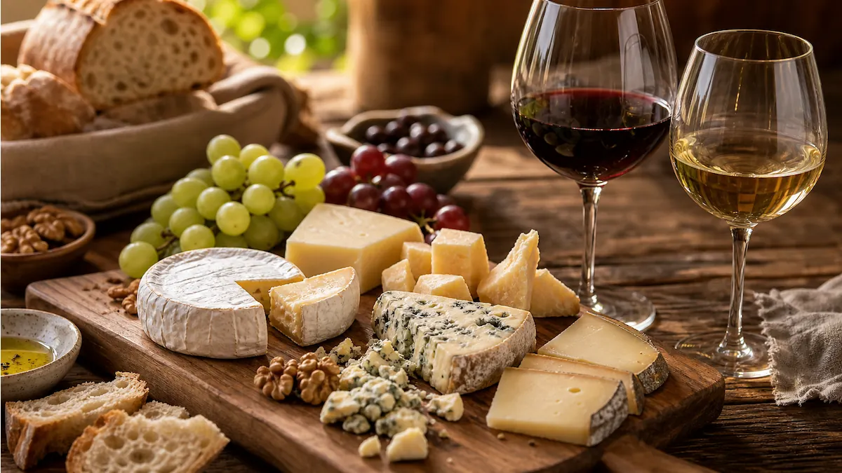 Como Harmonizar Queijo e Vinho