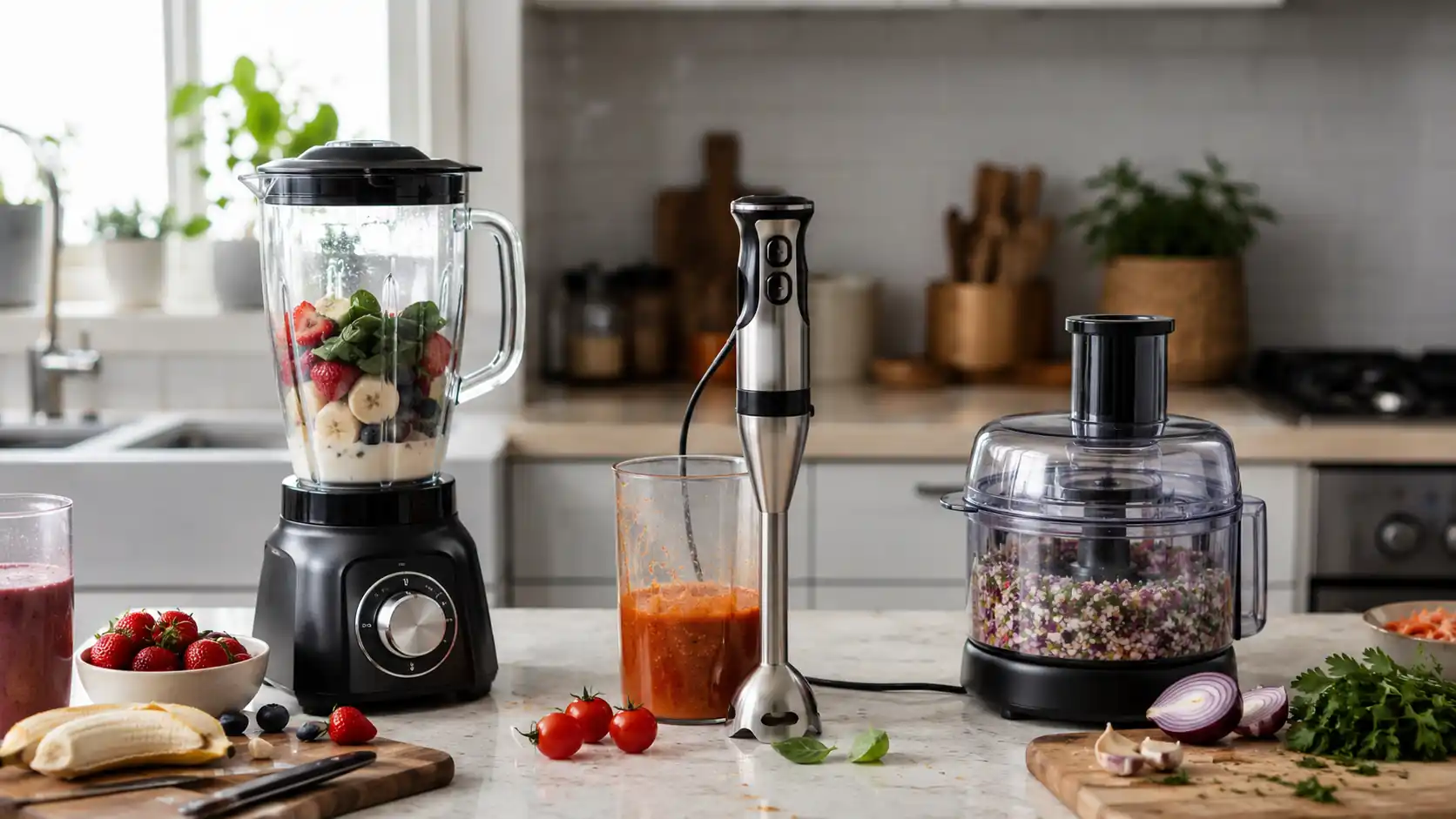 Liquidificador, Mixer ou Processador: Qual Usar em Cada Preparo