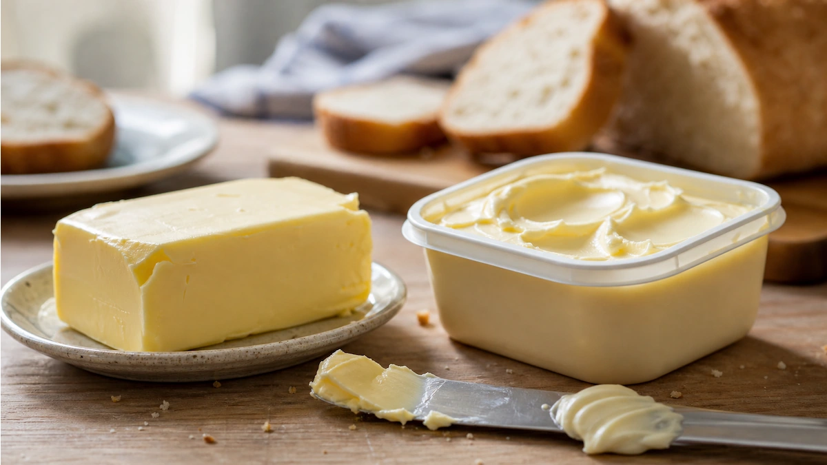 Manteiga ou Margarina: Diferenças e Quando Usar