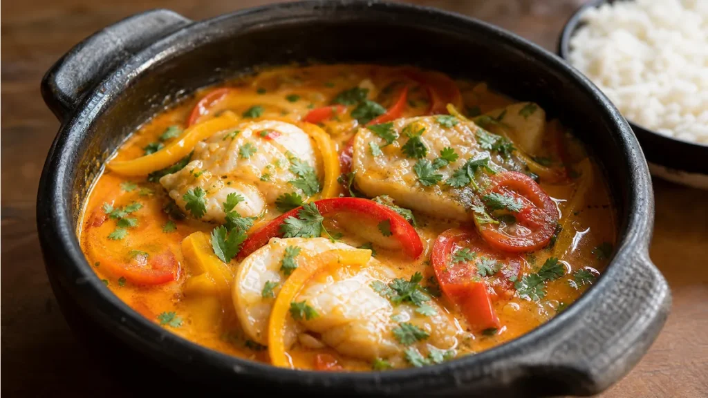 Moqueca de peixe baiana Moqueca de peixe baiana