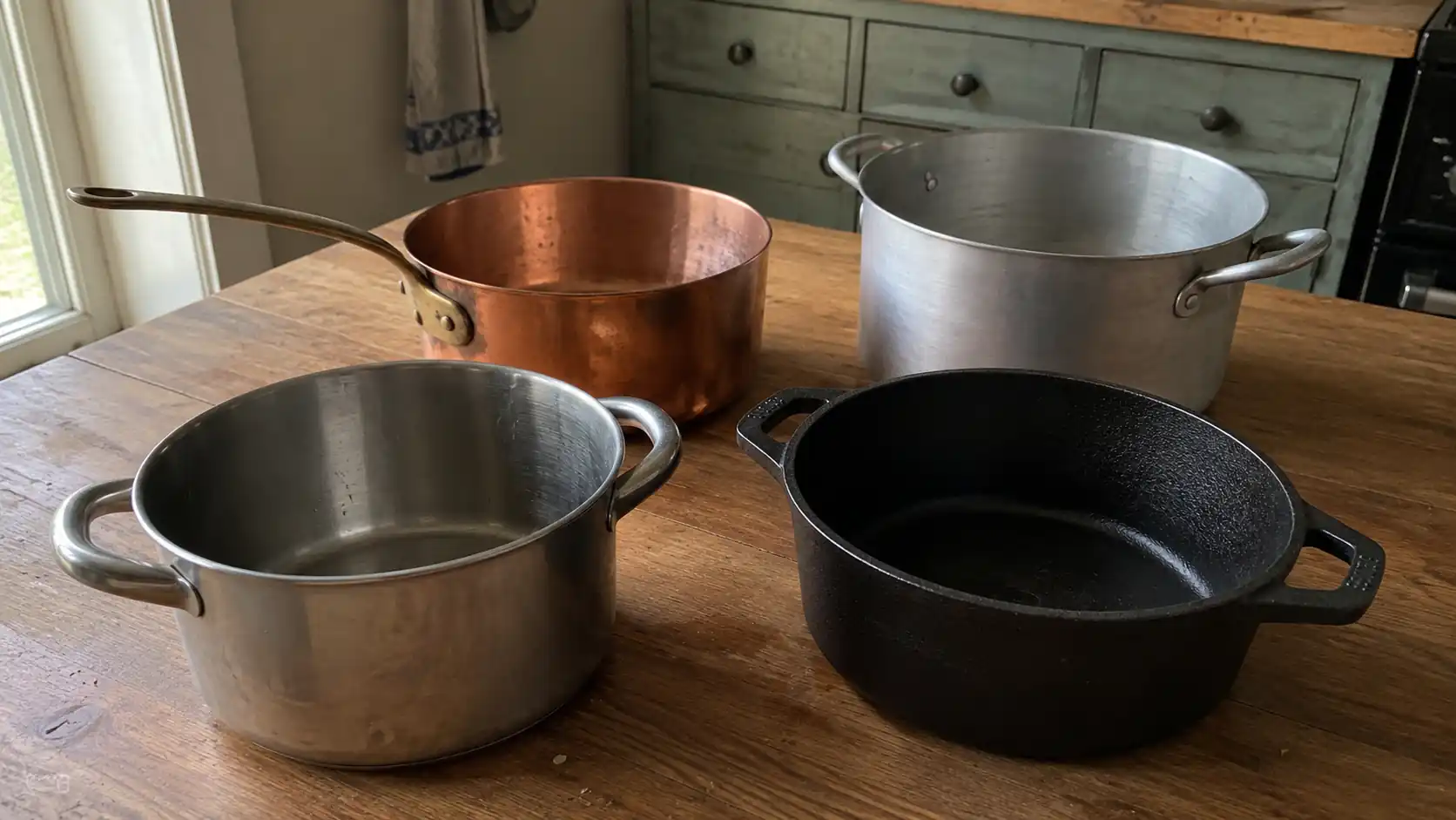 Panela de Inox, Ferro, Antiaderente ou Cerâmica: Qual Escolher?