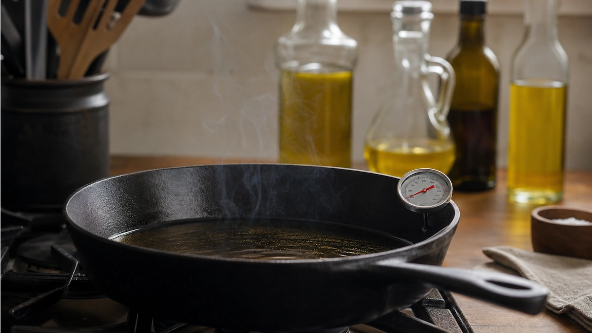 Ponto de Fumaça: Qual Óleo Usar em Cada Preparo
